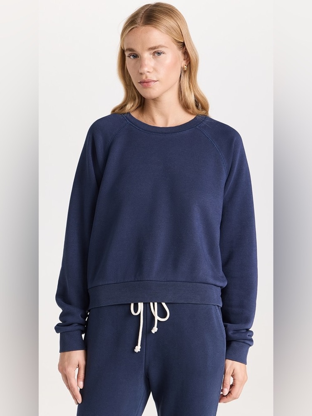 Women’s Z Supply Navy Crewneck Sweatshirt- Classic Pullover size M